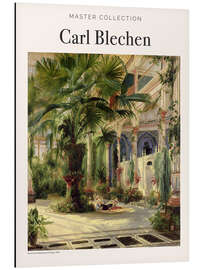 Magnettafel Interior of the Palm House at Potsdam, 1833