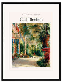 Gerahmter Kunstdruck The Interieur of the Palm House, 1833