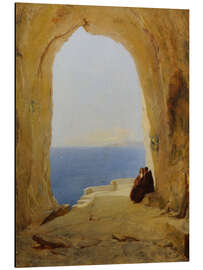 Magnettafel Grotte am Golf von Neapel