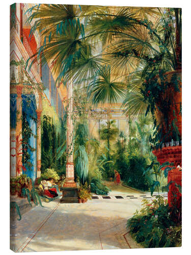 Canvas print The Interior of the Palm House