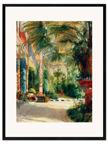 Framed art print The Interior of the Palm House