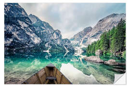 Wandsticker Ein Morgen am See