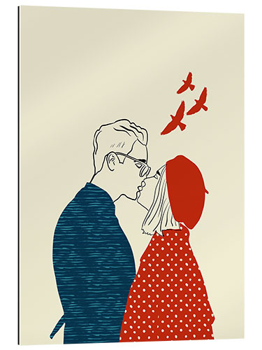 Gallery print French Kissing