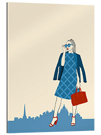 Gallery print Paris Chic in Blue