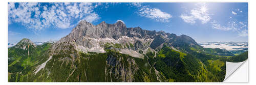 Wandsticker Dachstein Panorama, Alpen