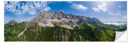 Självhäftande poster Dachstein Panorama, Alps