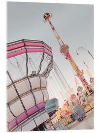 Acrylic print Fun at the Fun Fair I