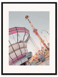 Impression artistique encadrée Fun at the Fun Fair I