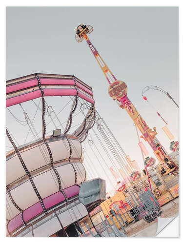 Vinilo para la pared Fun at the Fun Fair I