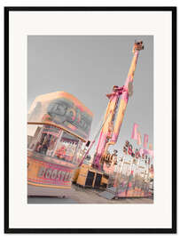 Impression artistique encadrée Fun at the Fun Fair II