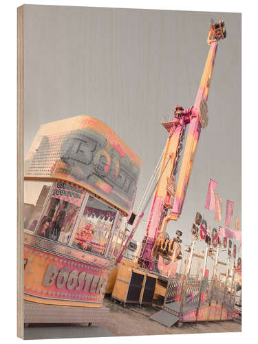 Wood print Fun at the Fun Fair II
