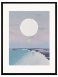 Gerahmter Kunstdruck Ein letzter tiefer Atemzug