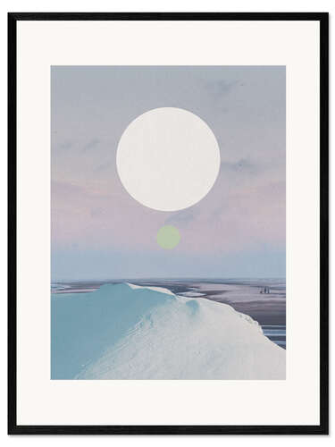 Plakat artystyczny premium w ramie One Last Deep Breath
