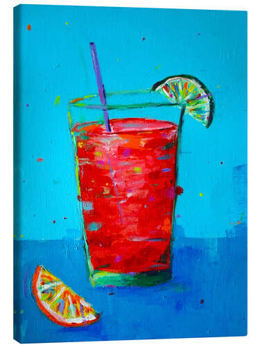 Canvas print A cool drink