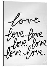 Gallery print Love, love, love