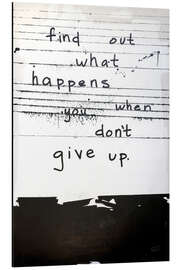 Magnettafel When You Don't Give Up