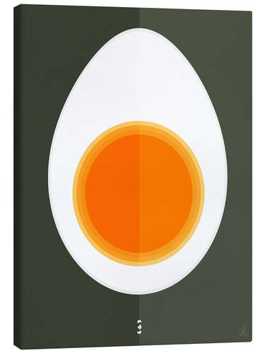 Canvas print Half Egg