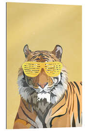 Gallery Print Tiger mit Partybrille III