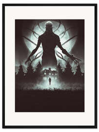 Gerahmter Kunstdruck Stranger Things - Possession - The Usher designs