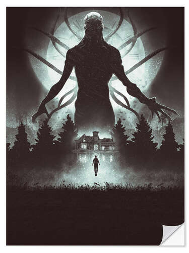 Selvklebende plakat Stranger Things - Possession