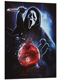 Foam board print Scream - Ghost Stab