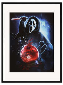 Gerahmter Kunstdruck Scream - Ghost Stab