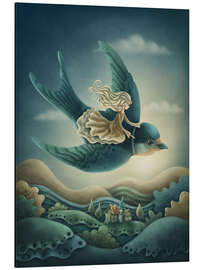 Magnettafel Däumelinchen und die Schwalbe