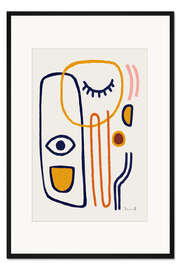 Gerahmter Kunstdruck Feel Good I