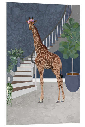 Gallery print Giraffe at the Staircase