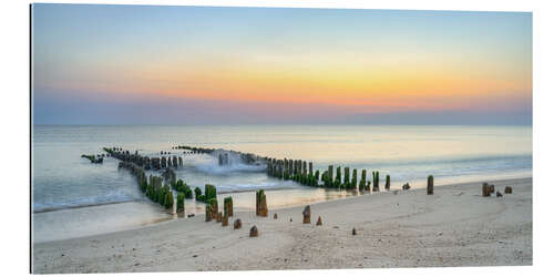 Gallery print Groyne in Rantum on Sylt, Germany