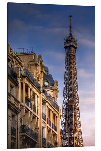 Galleriprint The top of the Eiffel Tower in Paris