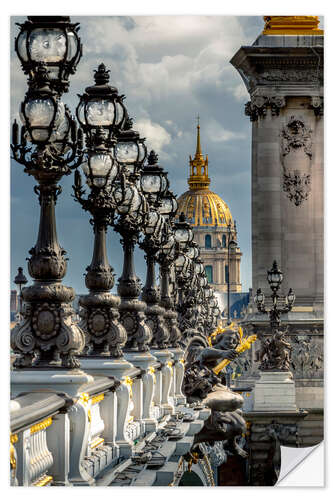 Wall sticker On the Pont des Invalides