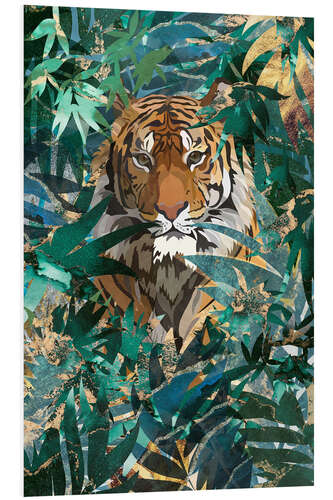 PVC print Jungle Tiger