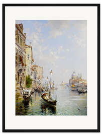 Gerahmter Kunstdruck Canal Grande, Venedig
