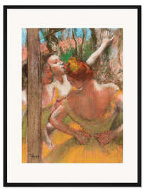 Gerahmter Kunstdruck Dancers, 1896