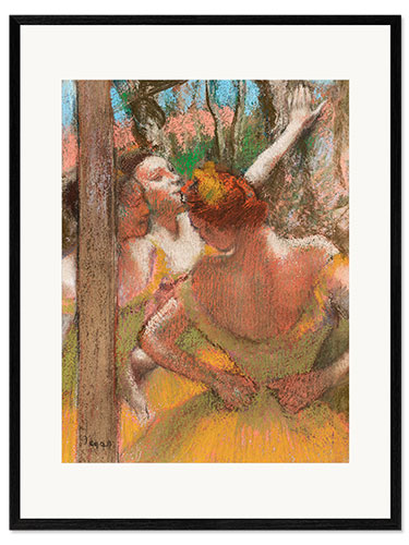 Impresión de arte enmarcada Dancers, 1896