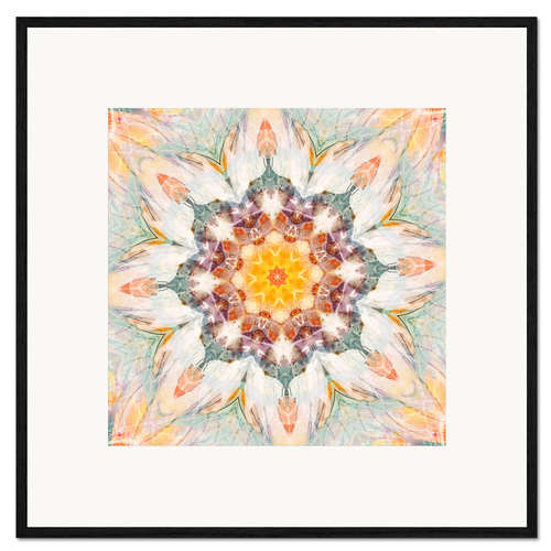 Ingelijste kunstdruk Mandala beautiful dreams