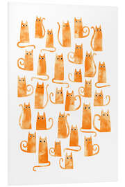 Tableau en PVC Ginger Cats