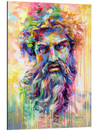 Aluminium print Zeus, King of the Greek Gods