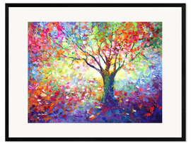 Framed art print Tree of Life II