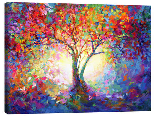 Canvas print Colorful tree of Life III