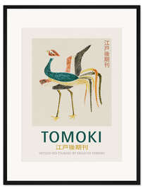 Gerahmter Kunstdruck Traditional Japanese Woodblock Crane I