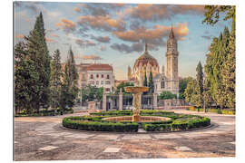 Stampa su plexi-alluminio Four Graces Fountain