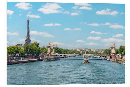 Tableau en PVC The River Seine