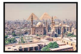 Gerahmter Kunstdruck Kairo Stadt
