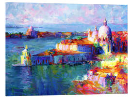 Acrylglasbild Buntes Venedig