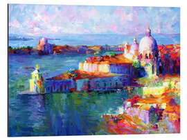 Aluminium print Colorful Venice