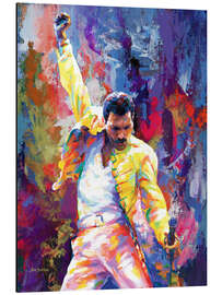 Magnettafel Freddie Mercury Pop Art Porträt