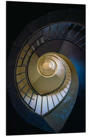 Magnettafel Moderne Wendeltreppe