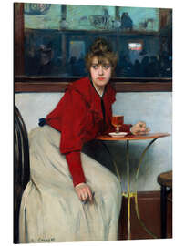 Magnettafel In der Moulin de la Galett, La Madeleine